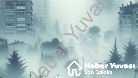 Denizli’de Yoğun Sis Alarmı: Görüş Mesafesi 10 Metreye Kadar Düştü