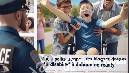 Muğla Emniyeti Engelli Gencin En Büyük Hayalini Gerçeğe Dönüştürdü