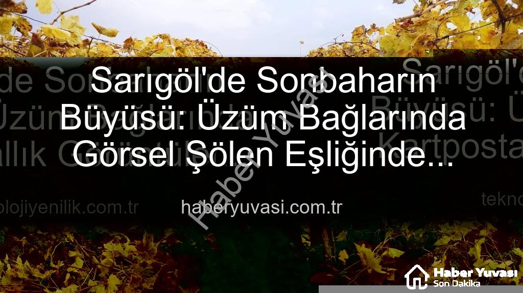 Sarıgöl budama - Sarıgöl'de Sonbaharın Büyüsü: Üzüm Bağlarında Görsel Şölen Eşliğinde Budama Çalışmaları Başladı