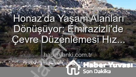 Honaz’da Çevre Düzenlemesi Hızlandı: Başkan Kepenek’ten Emirazizli Mahallesi’ne Estetik Dokunuşlar
