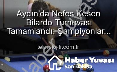 Aydın bilardo turnuvası - Aydın'da 8 Top Bilardo Turnuvası Nefes Kesti: Şampiyonlar Belli Oldu!