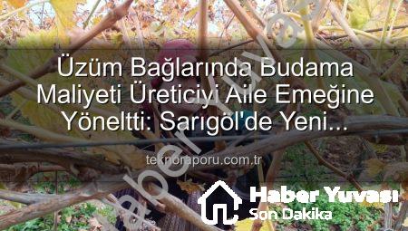 Budama Maliyeti Cep Yakıyor: Manisalı Üzüm Üreticileri Ailece Bağlara İndi